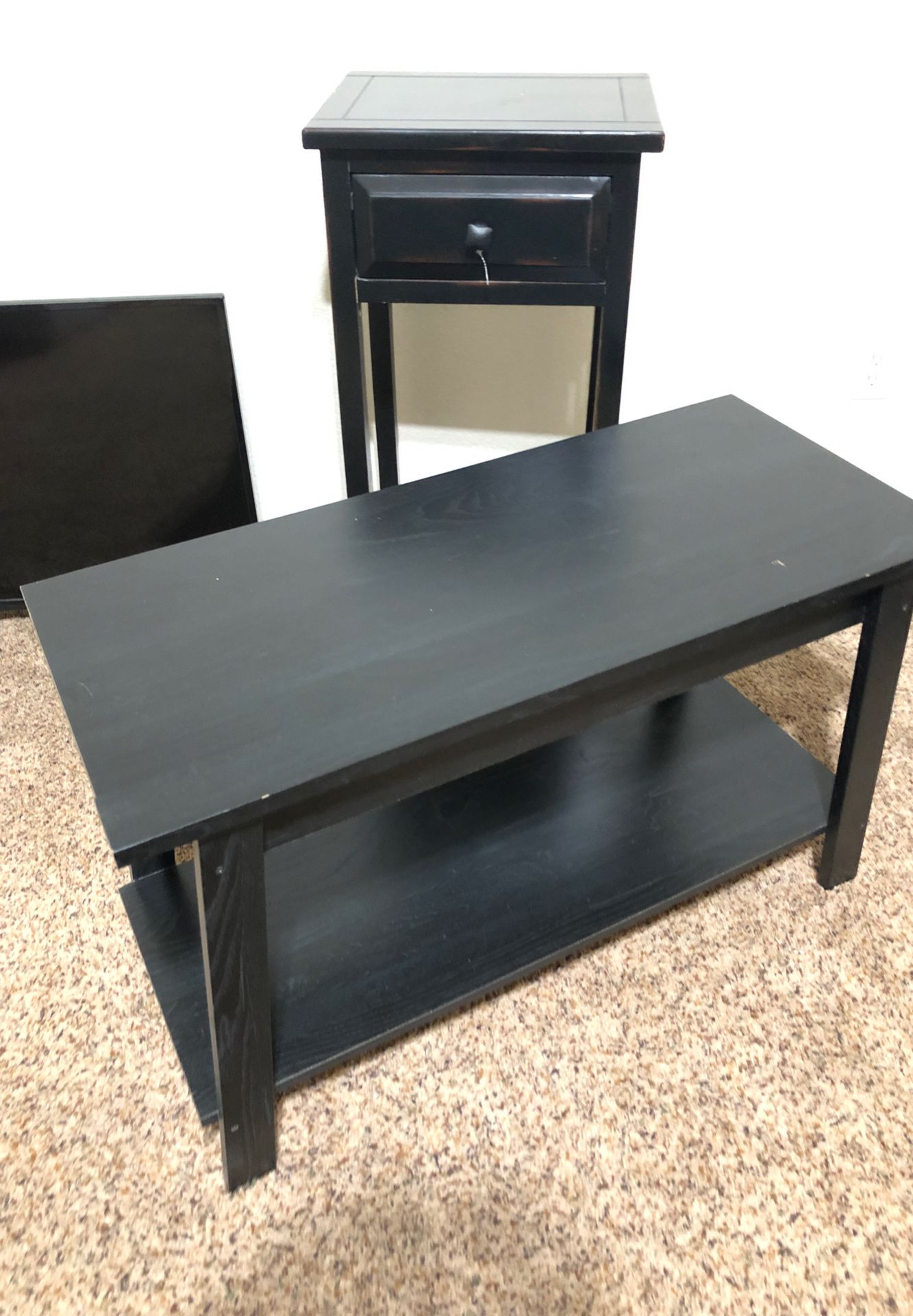 Tv stand and end table