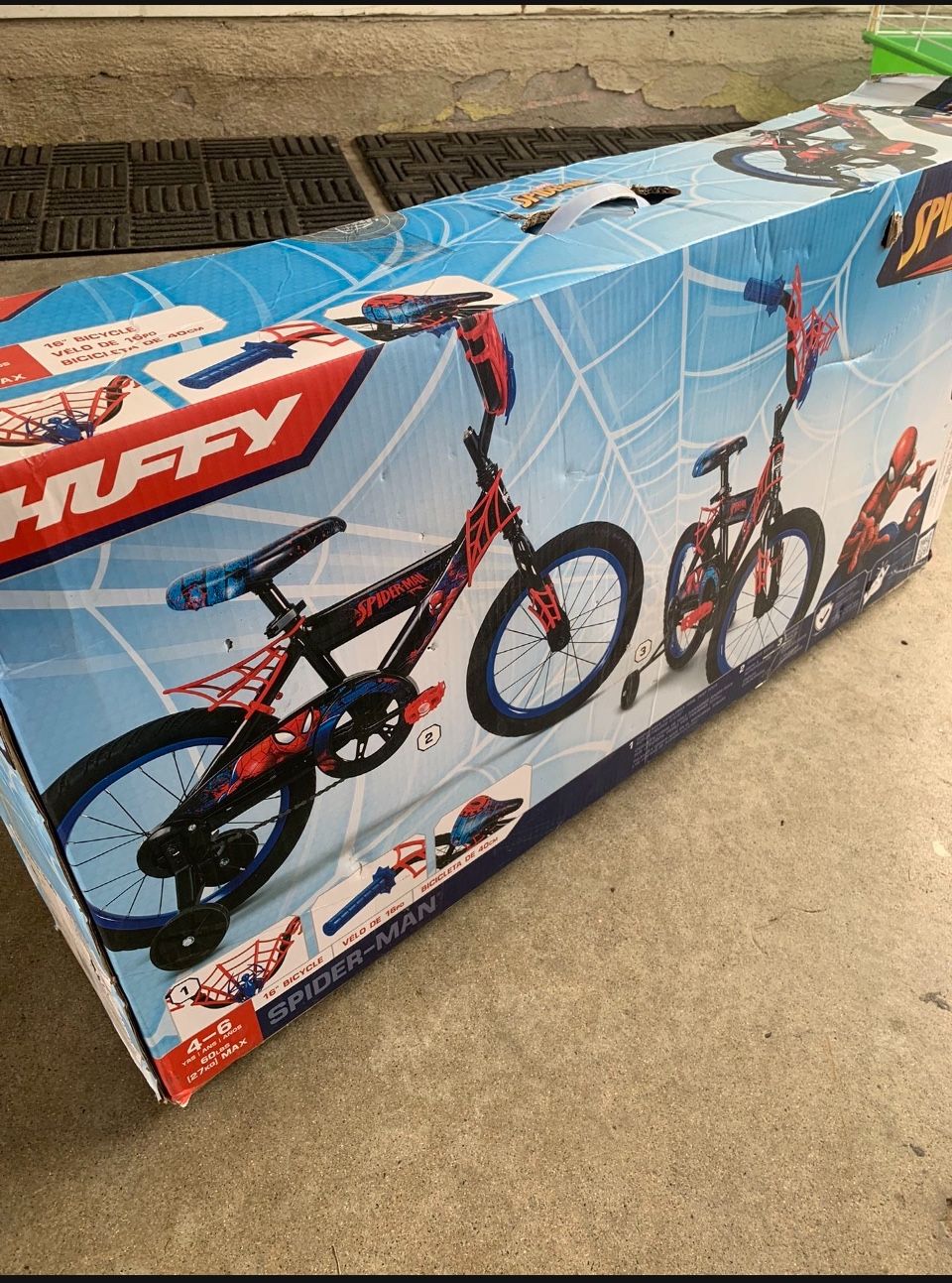 16in SpiderMan Bike for Kids