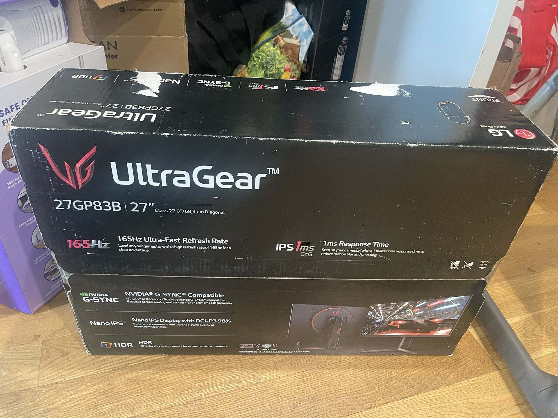 LG UltraGear 27" QHD 165Hz