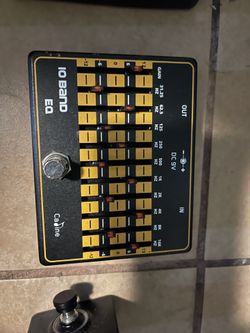 Caline And Cool music Eq Pedals For Parts