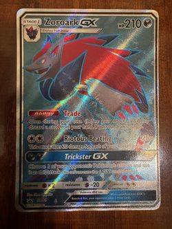 Pokemon Zoroark GX SM84 Black Star Promo Holo 2017 NM
