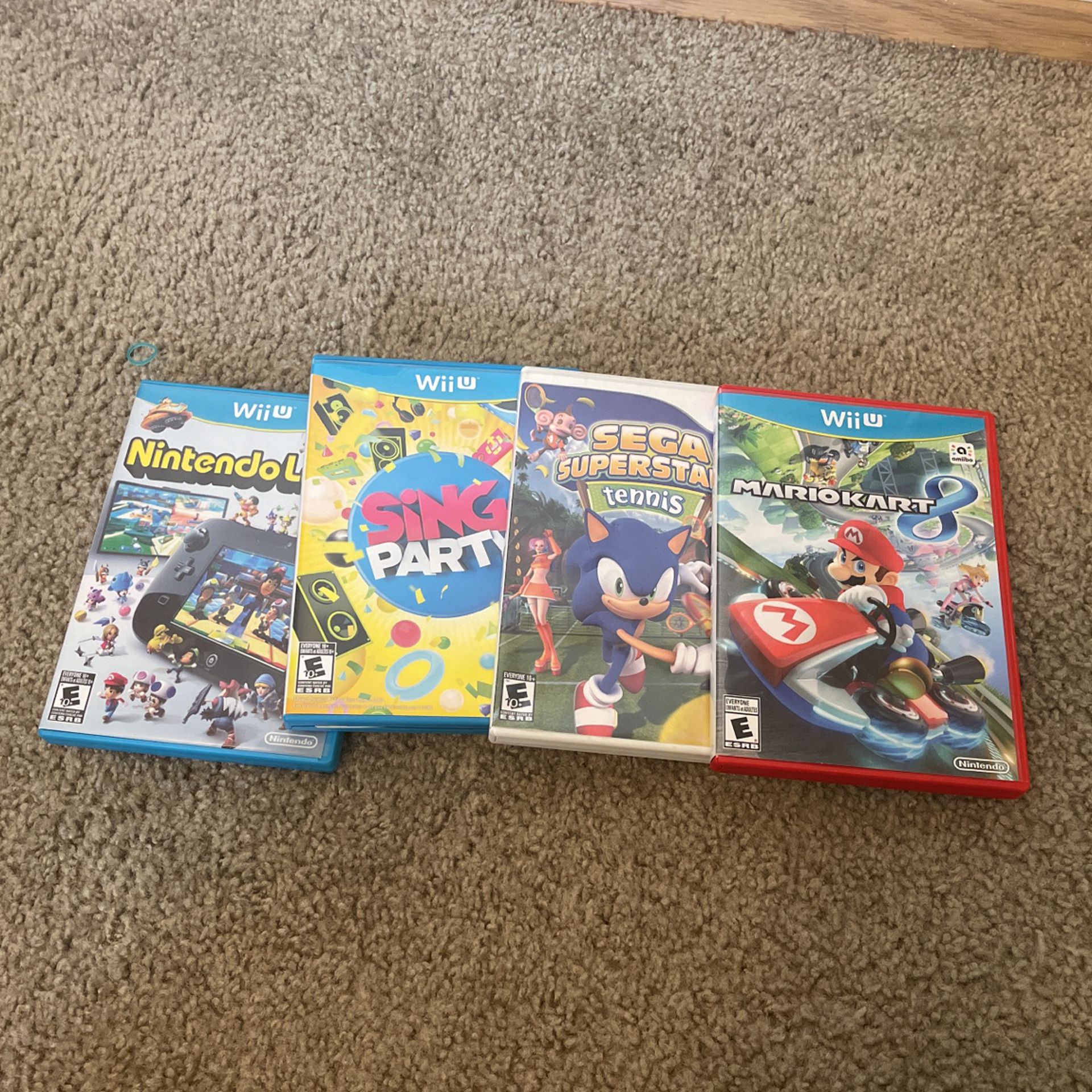 Wii And Wii U Games