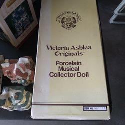 Victoria Ashley Porcelain Musical Collector Doll.