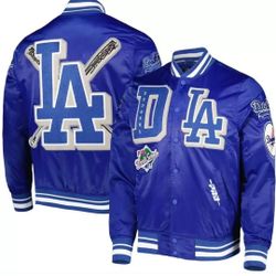 Men’s LA Dodgers Blue jacket , S To 3xl