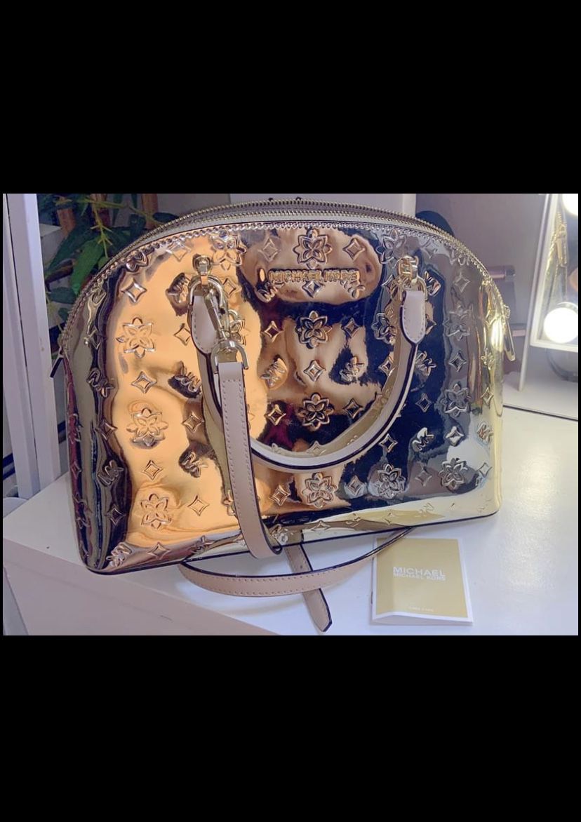 Gold MK purse