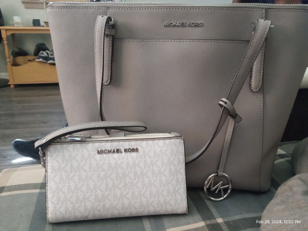 Michael Kors Tote And Wallet