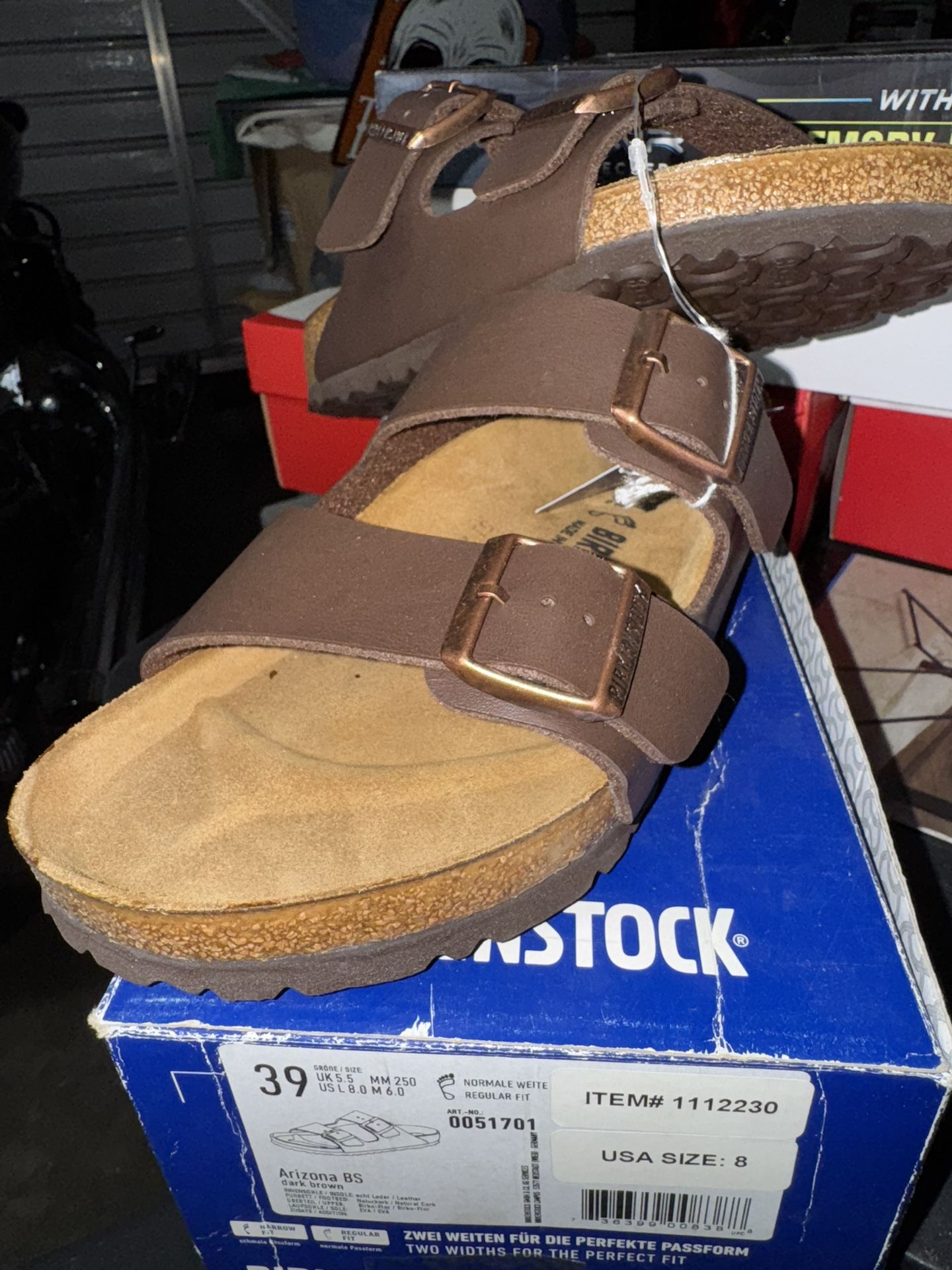 Birkenstock Arizona Size 8 Women's Ladies Shoes Sandals Flip Flops