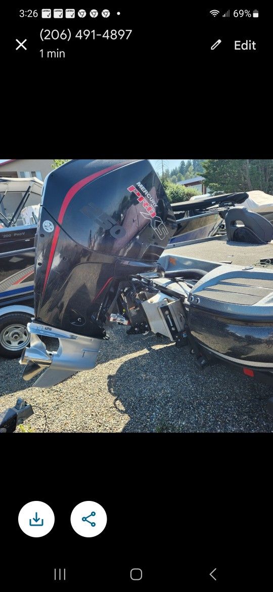 Mercury Pro Xs Lower Unit 250 Mer 2020 Boat