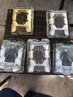 Star Trek Action Figure Lot 5Ct