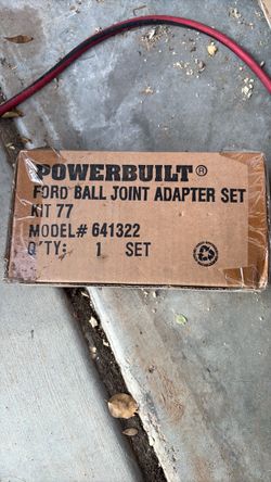 Powerbuilt brand Ford Ball Joint Adapter Set