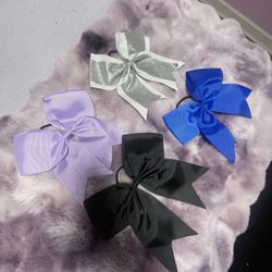 4 Cheer Bows 