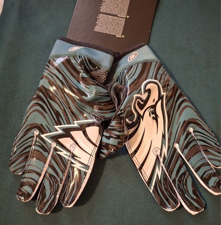 New Nike Superbad 4.5 FG Mens Eagles FOOTBALL GLOVES Size 2X XXL
