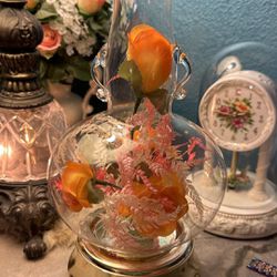Vintage Glass Flowers 