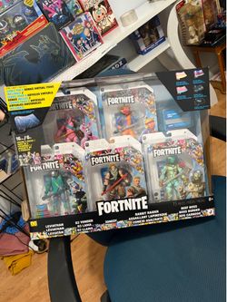Huge Fortnite action figure collection