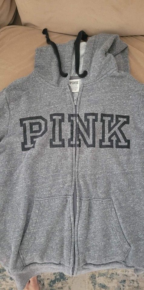 Pink Zip Hoodie