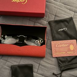 Cartier Black Sunglasses 