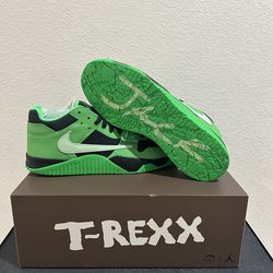 Jordan CJ1 T-Rexx Travis Scott Green Spark