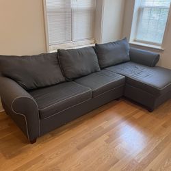 Sectional Sofa & Armchair W/ Ottoman