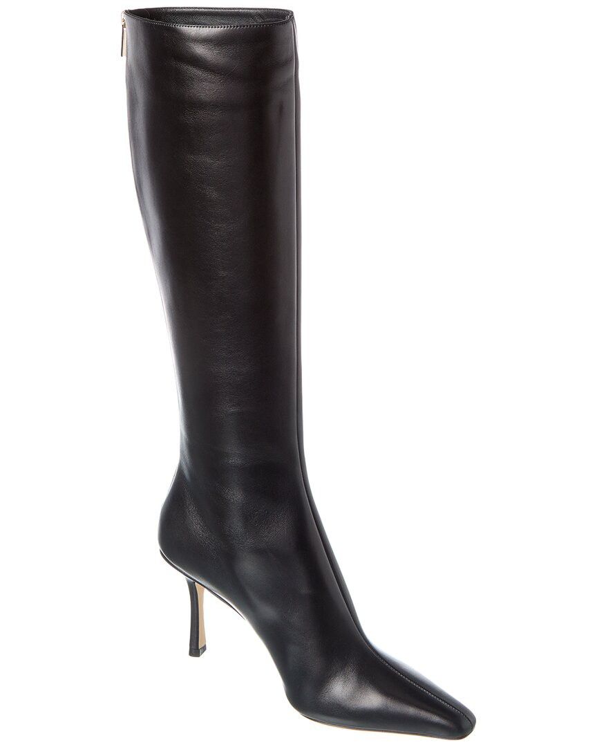Jimmy Choo
agathe kb 85 leather knee-high boot Women's