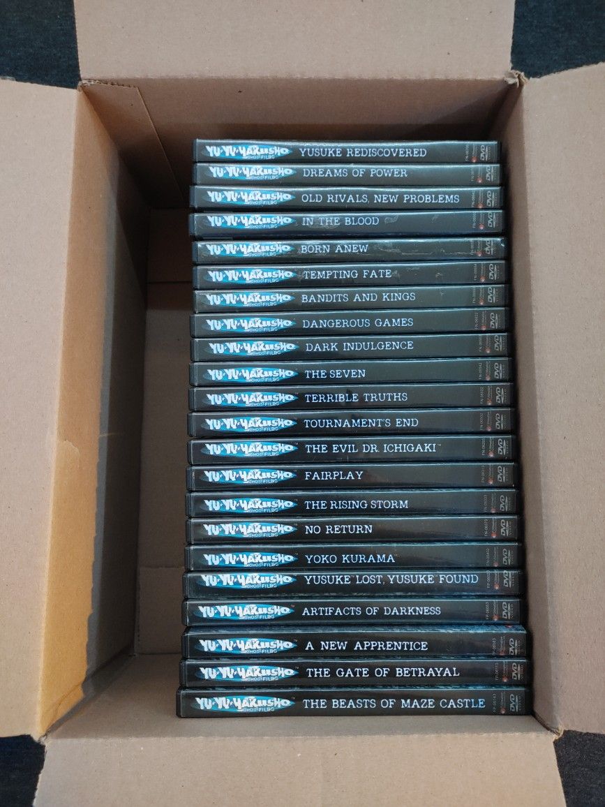 Yu Yu Hakusho Ghost Files DVDs