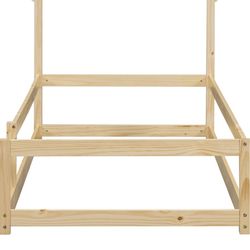 Toddler Floor Bed House Shaped