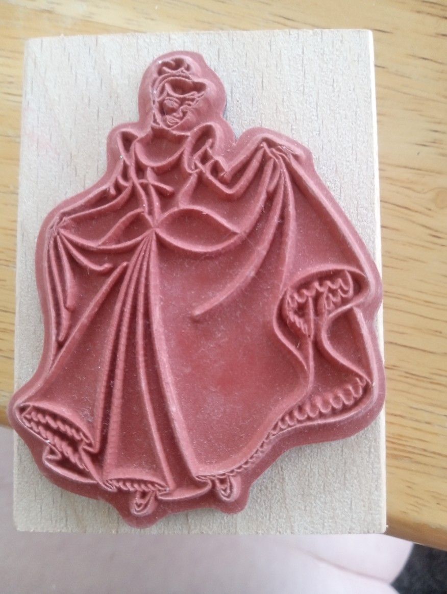 Rubber Stamp. Of Cinderella 