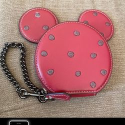 Coach disney coin purse