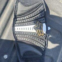 fox back brace for motorcycle riding 