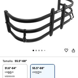 VEVOR Extensor de Caja de Camión, para Ford Super Duty, Dodge Ram 1500/2500/3500, Toyota Tundra, Nissan Titan, Chevrolet Silverado, GMC Sierra, Extens