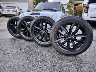 Mini Cooper Wheels 5-Star Double Spoke Black 