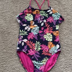 LIKE NEW Girl's Size 16 Bathing Suit