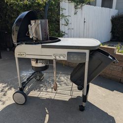 Weber Performer 22" Charcoal Grill w/ Prep Table & Accessories