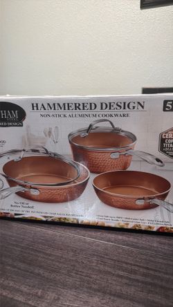Non stick aluminum cookware