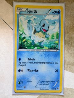 Pokemon Squirtle Card Rug!