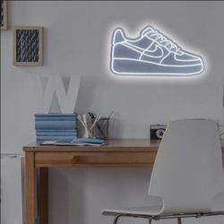 Low Top Sneaker Neon LED Wall Art