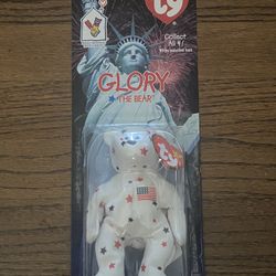 VINTAGE TY McDonald GLORY THE BEAR BEANIE BABIES