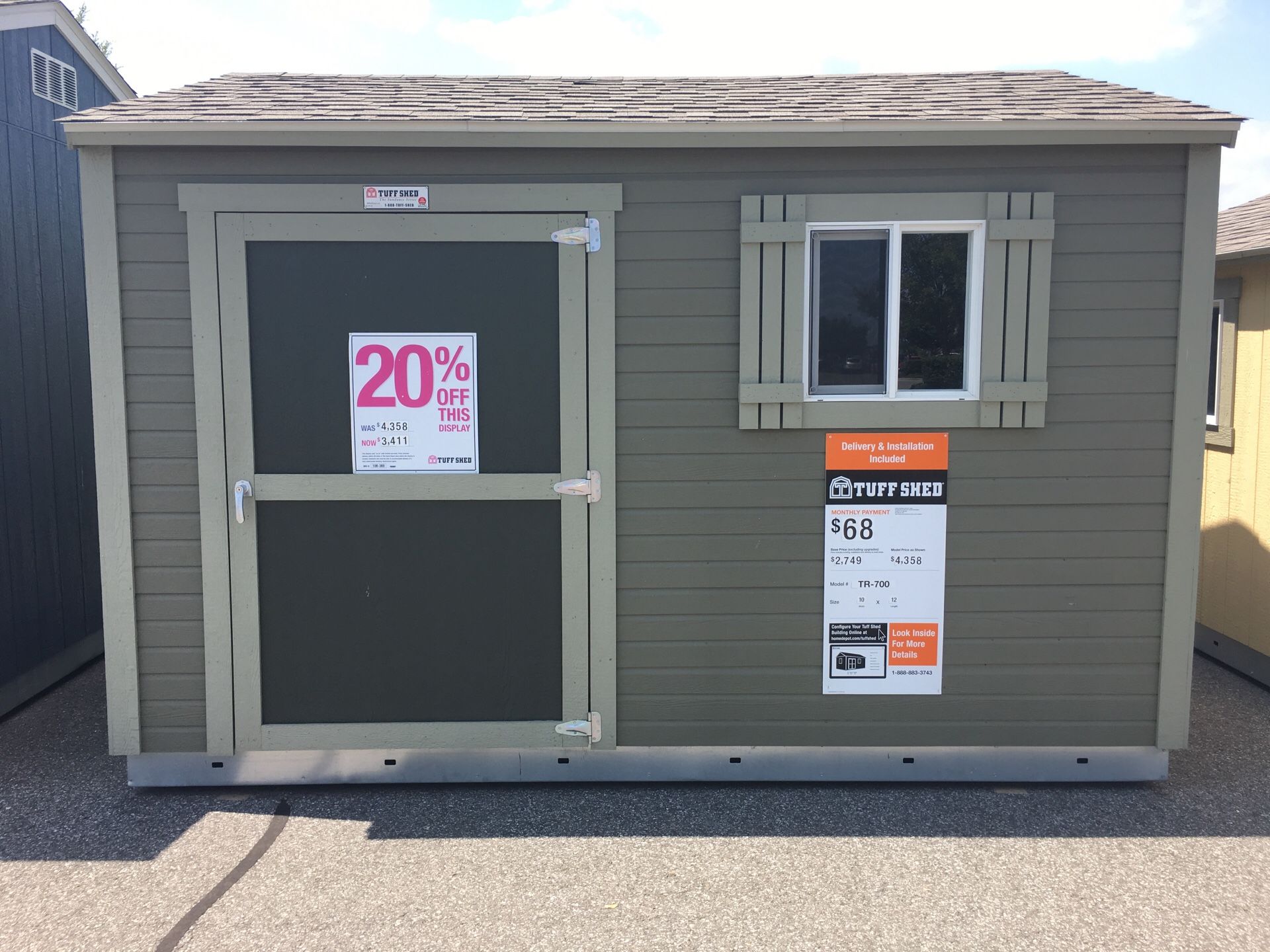 Tuff Shed TR-700 10x12