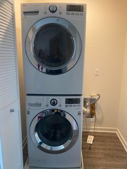 Washer and dryer LG