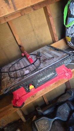 Sentinel Wet Tile Saw