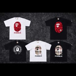 Bape Tees Have All Sizes/ 55 Each