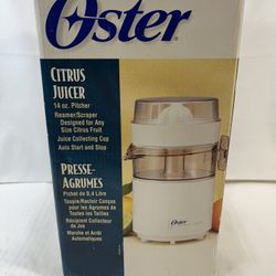 Oster Citrus Juicer, model 3181. New in box.