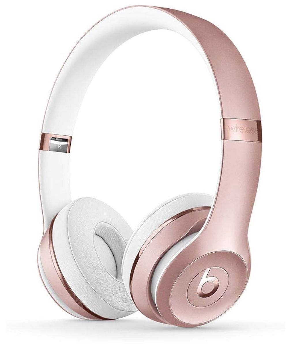 Beats Solo 3 Wireless On Ear Headphones ( Rose Gold )
