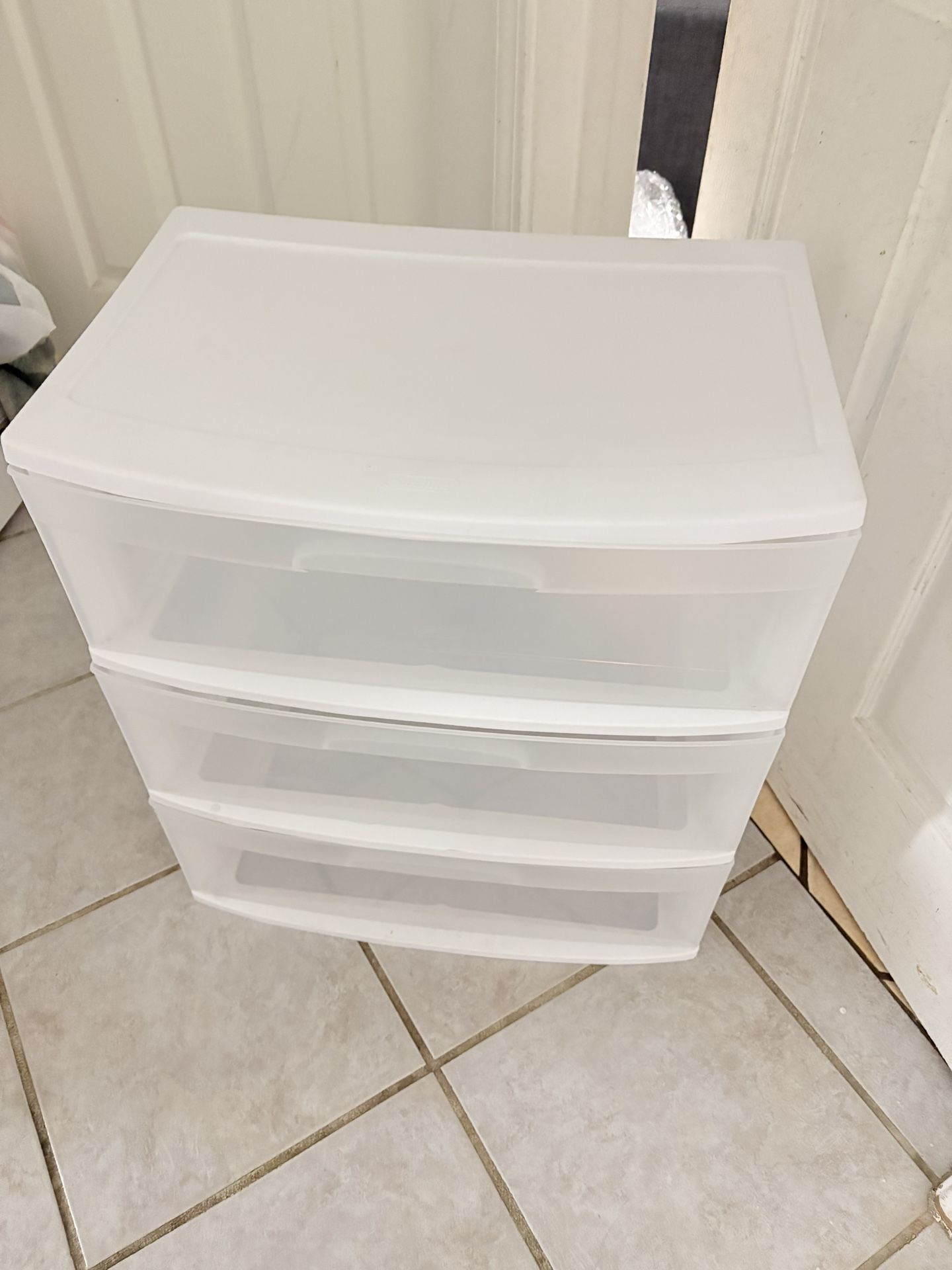 White Storage Container
