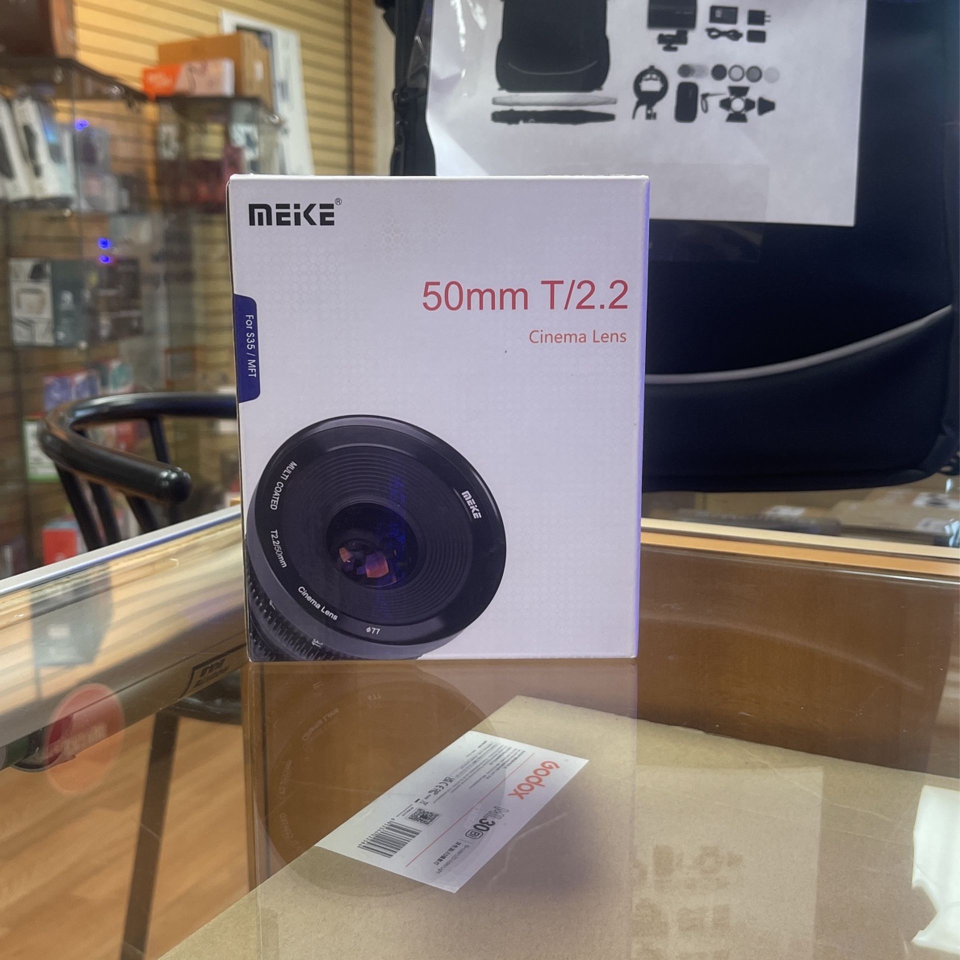 Meike 50mm T2.2 Cine Lens For Sony E