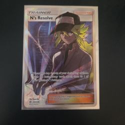 N's Resolve Pokemon Card