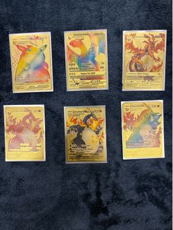 Pokemon metal cards