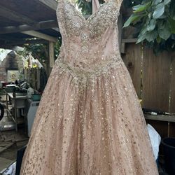 Quince Dresses Rose Gold