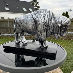 The Silver Buffalo Statue