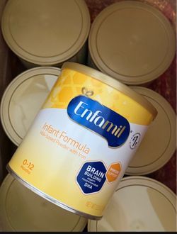 Enfamil baby formula 7 cans $15 each