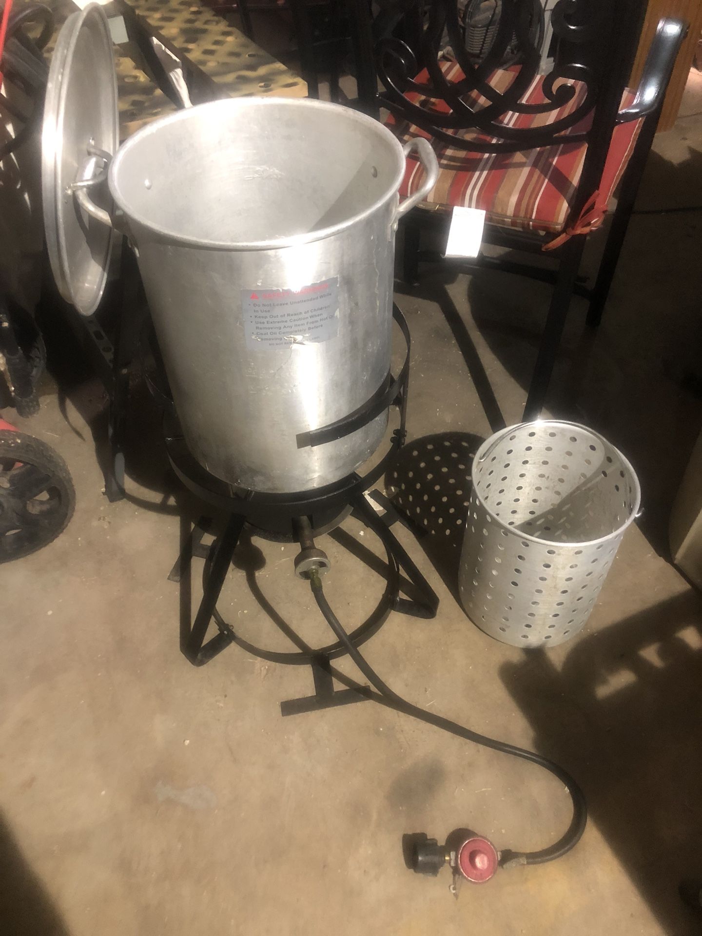 Turkey And Fish Fryer